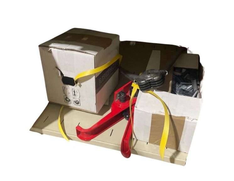 Plastic Banding Set - Banding, Clips, Tensioner, Crimper image