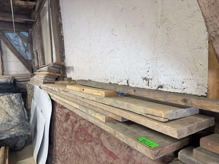 Lot of Lumber - Boards - Planks - 1”x10” - 1”x8” - 2”x6” image