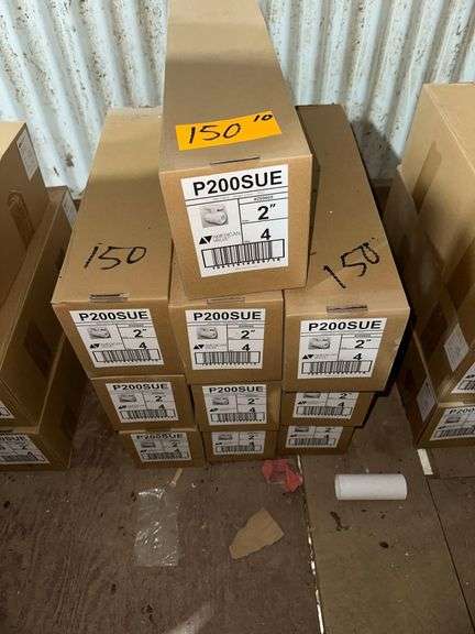 (40) Ball Valve Single Union 2” PVC - 4 Valves Per Box image