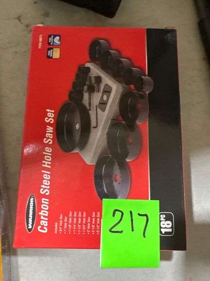 Warrior Carbon Steel Hole Saw Set image