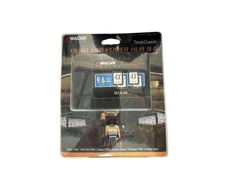 Vehicle USB Power Hub and Vehicle Phone Holder image