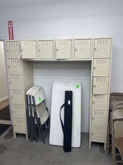 Locker Unit w/ Clothing Rack - 73" x 18" x 78" image