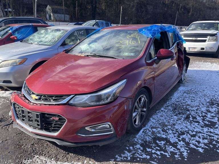 RED, 2018, CHEVROLET CRUZE, 1G1BE5SM2J7183961,  , image