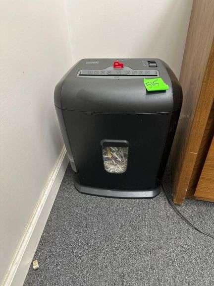 Staples Corded Paper Shredder- 16”L. X 10”D. X 16” H. image