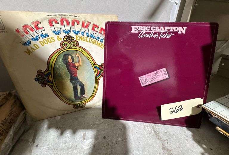 Joe Cocker and Eric Clapton Records image