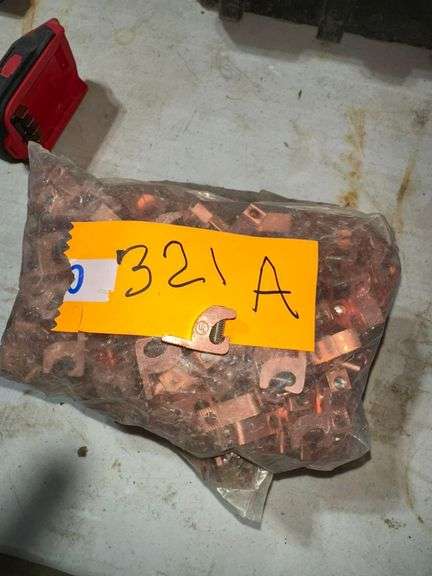 Copper Lay In Lug Connectors - Direct Burial - Approx. 280 Pieces image