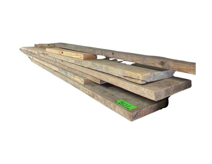 Lot of Lumber - Boards - Planks - 1”x10” - 1”x8” - 2”x6” image