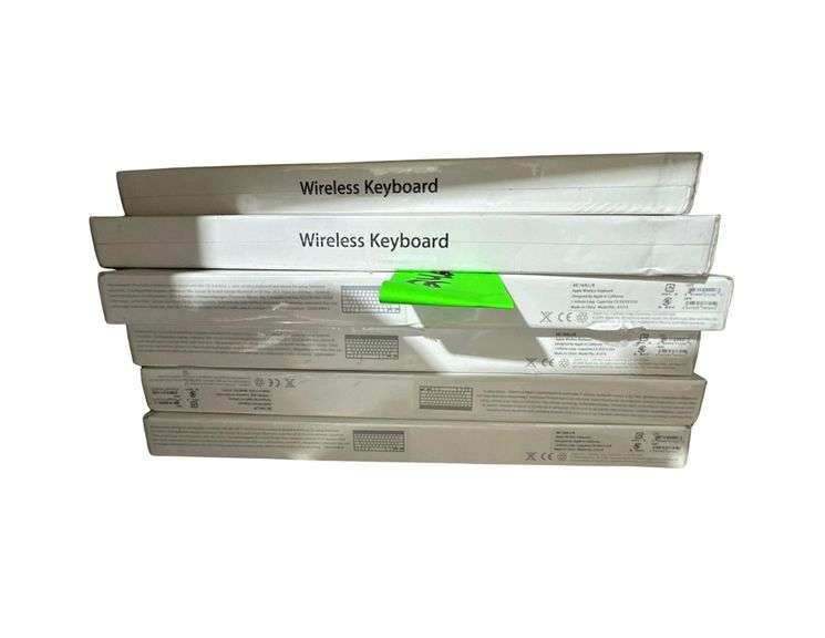 6 New Apple Wireless Keyboards - Model MC184LL/B image
