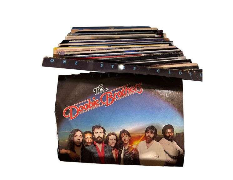 Box of Various LP Vinyl Albums image