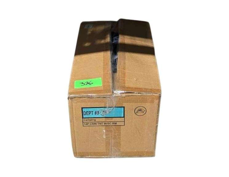 14 Piece Cabin Tent. Sealed in Box image