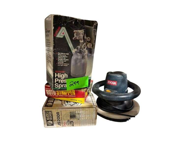 High Pressure Spray Gun, Roto Stripper, Etc. image