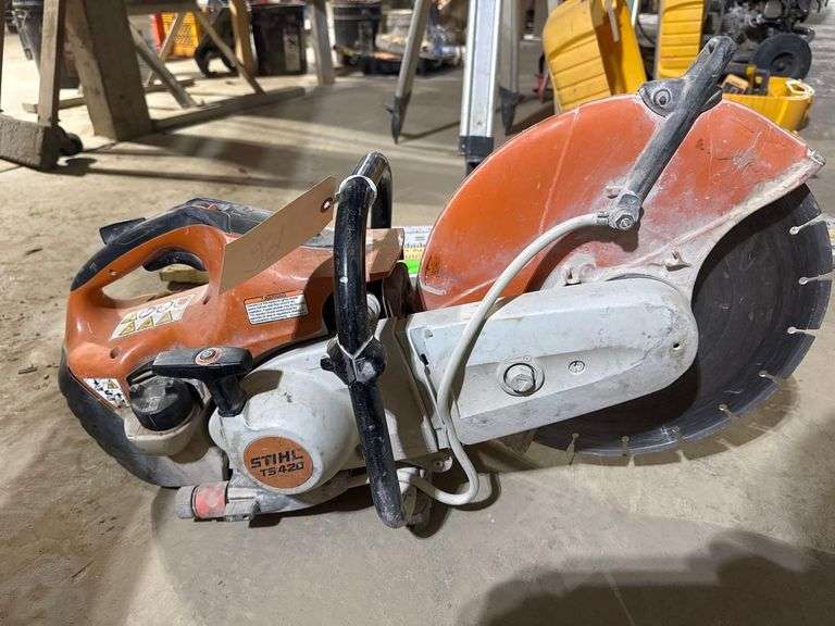 Stihl TS 420 Cutquik Concrete Cut-Off Saw image
