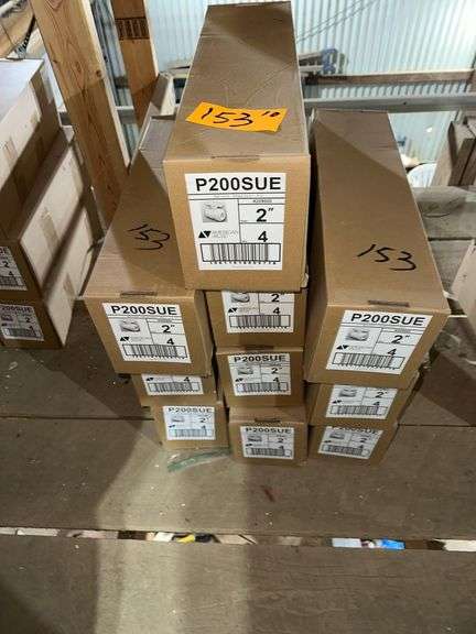 (40) Ball Valve Single Union 2” PVC - 4 Valves Per Box image