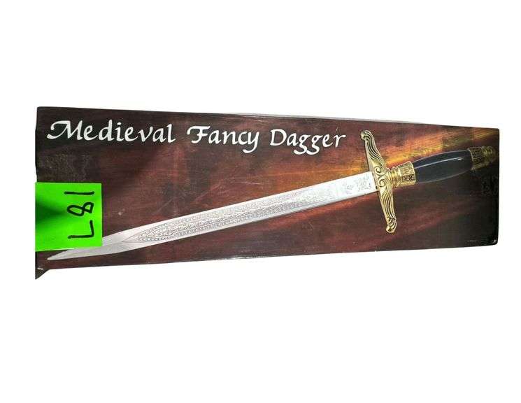 Medieval Fancy Dagger - NIB image
