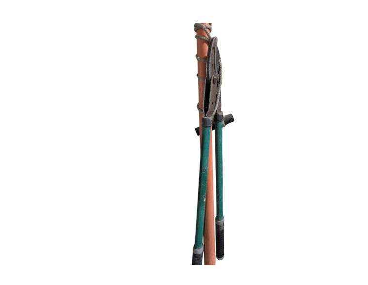 1- Long Handled Pruner, 1- Short Handled Pruner,  Metal Drive Pipe image