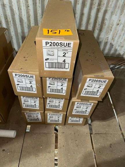 (40) Ball Valve Single Union 2” PVC - 4 Valves Per Box image