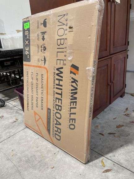Kamelleo Double Sided White Board 48"x36", New in Box image