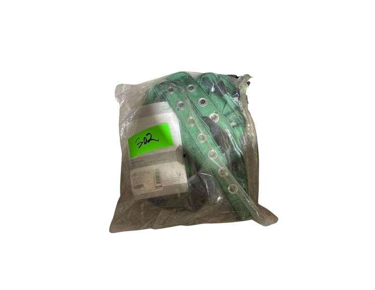 NEW MSA V-Form Green Safety Harness VFORM-QC XL BK TB image