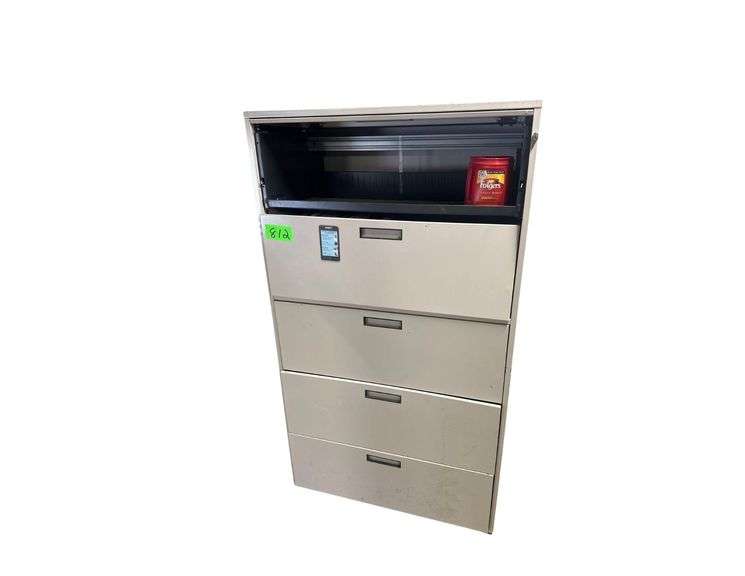 Metal Filing Cabinet - Approx. 5' Tall image