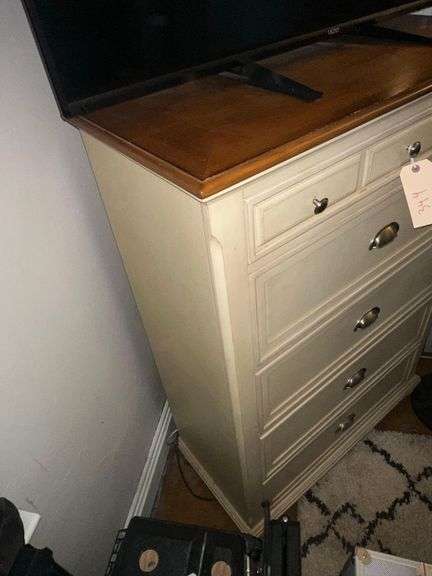 Wooden Dresser 54in. H. X 38in. W. X 18in. D.