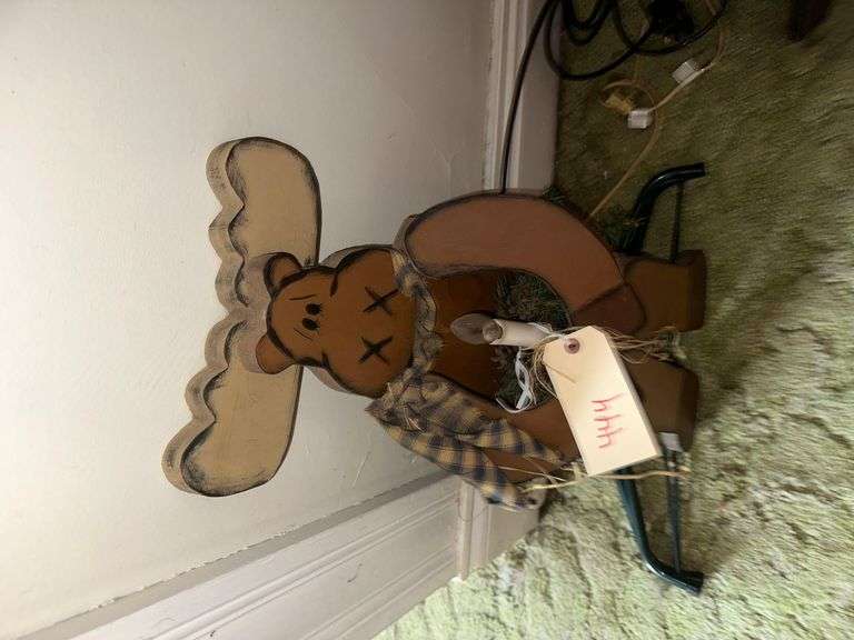 Wood Light Up Reindeer 2ft. H.
