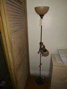 Pole Lamp With Paracord Bracelets 6ft. H.