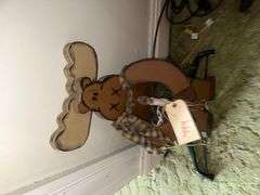 Wood Light Up Reindeer 2ft. H.