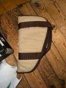 Empty Gun Bag Paper Targets Tripod Stand