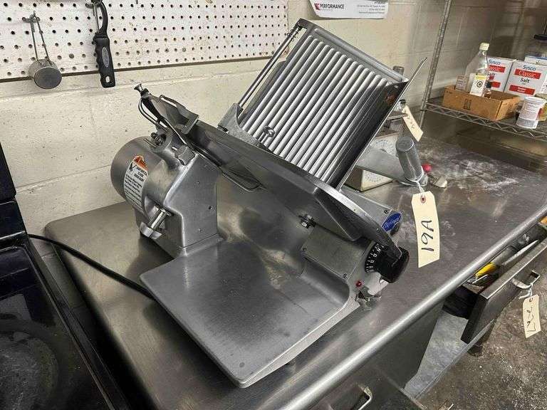 Chefmate Commercial Meat Slicer - 1PH - Located In Basement