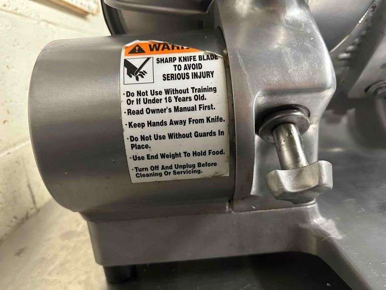 Chefmate Commercial Meat Slicer - 1PH - Located In Basement
