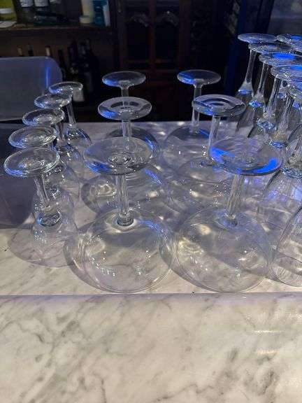 Wine Glasses- Martini Glasses - Cordial Glasses
