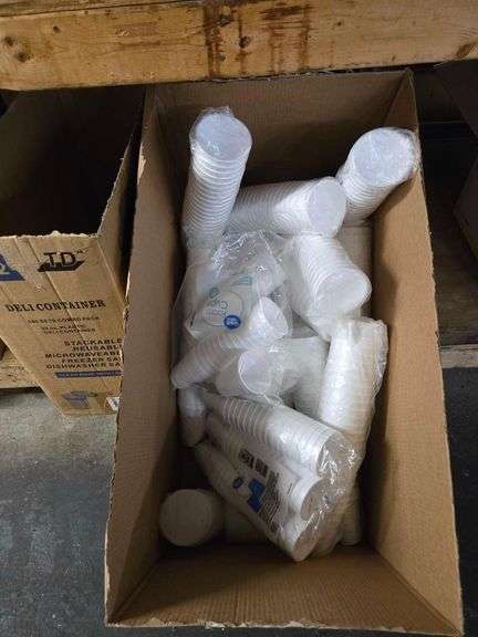 Various Sizes Insulated Cups, Deli Containers