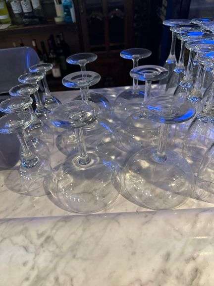 Wine Glasses- Martini Glasses - Cordial Glasses