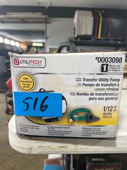 UTILITECH Utility Pump