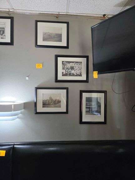 Vintage Framed Pictures x 4. Approx 13 in. x 16 in.