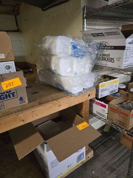Small and Large Take Out Containers