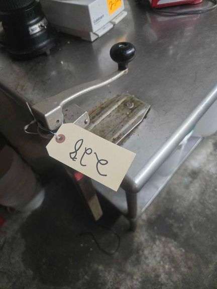 4ft. TABLE - Can Opener - Must be Removed After 4 on Removal Day