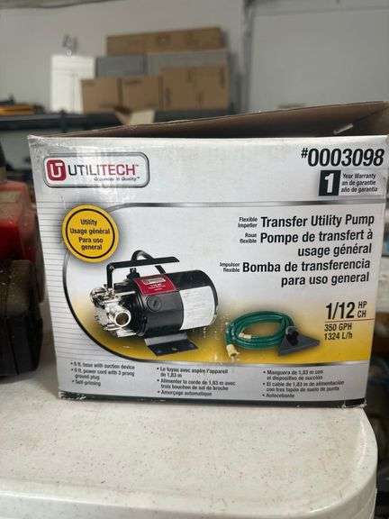 UTILITECH Utility Pump