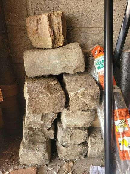 Cement Stone Clocks 12x6.5x4in