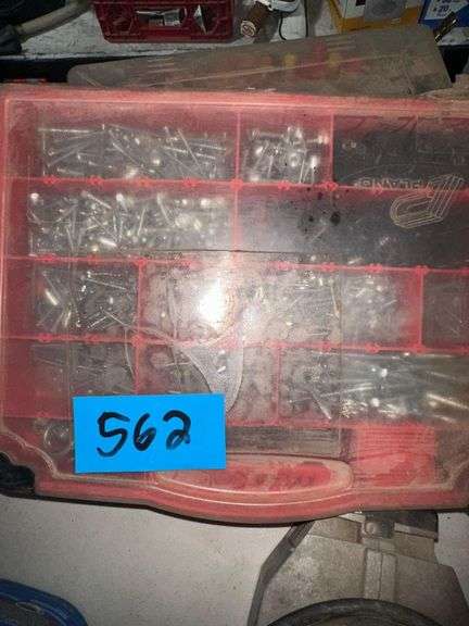 3 - Plastic Screw Bins Including Hardware