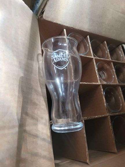 16oz Samuel Adam's Glasses