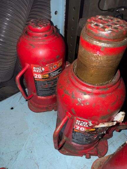 3 20 Ton Hydraulic Bottle Jacks
