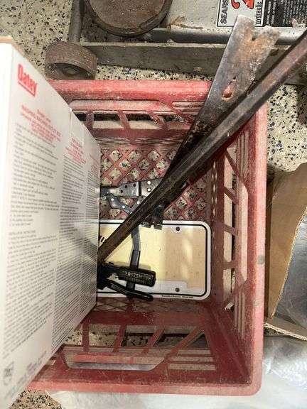 Galvanized Washers- Tarpaulin- Milk Crate - Crow Bars