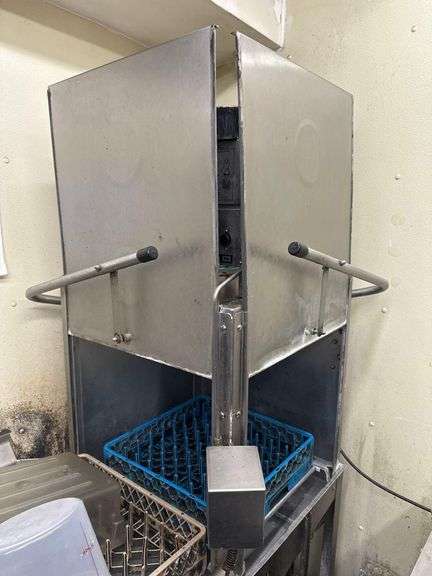 State Cleaning Solutions Commercial Dish Washing Machine w/ Stainless Steel Dish Table - 72in x 30in x 78in - Can Be Disassembled