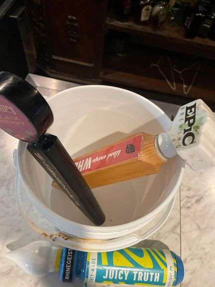 5 Beer Taps in a Plastic Bucket