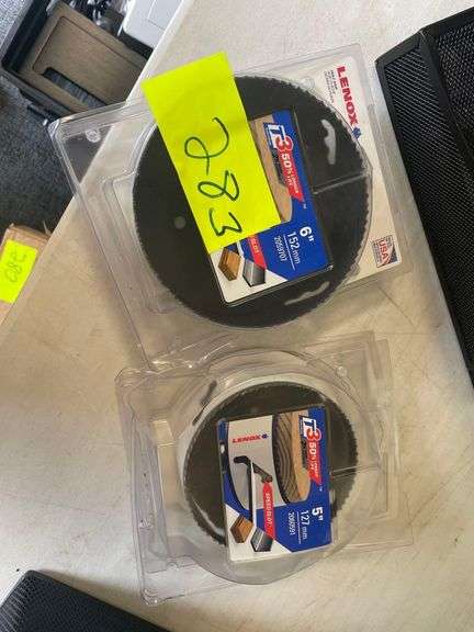 5 and 6 Inch Lenox Hole Saw Bits