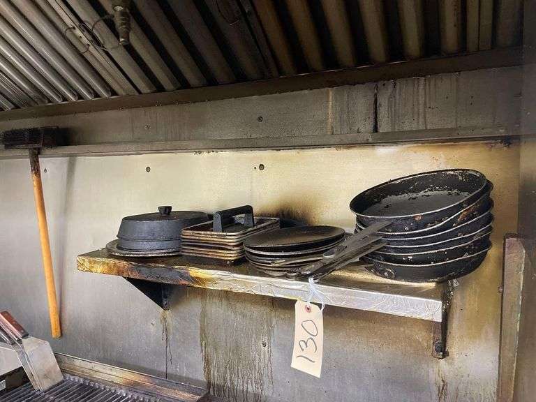 A Collection of Well Seasoned Cooking Pans