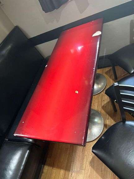 4Ft. L. Dining Table 3 Dining Chairs