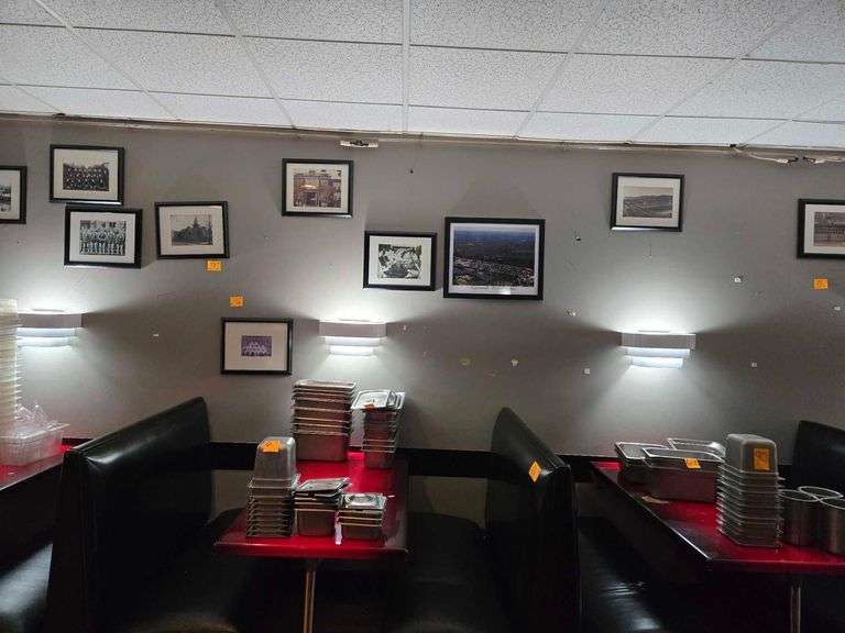 Vintage Framed Pictures x5. Largest One approx 22 in. x 18 in.