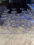 Wine Glasses- Martini Glasses - Cordial Glasses